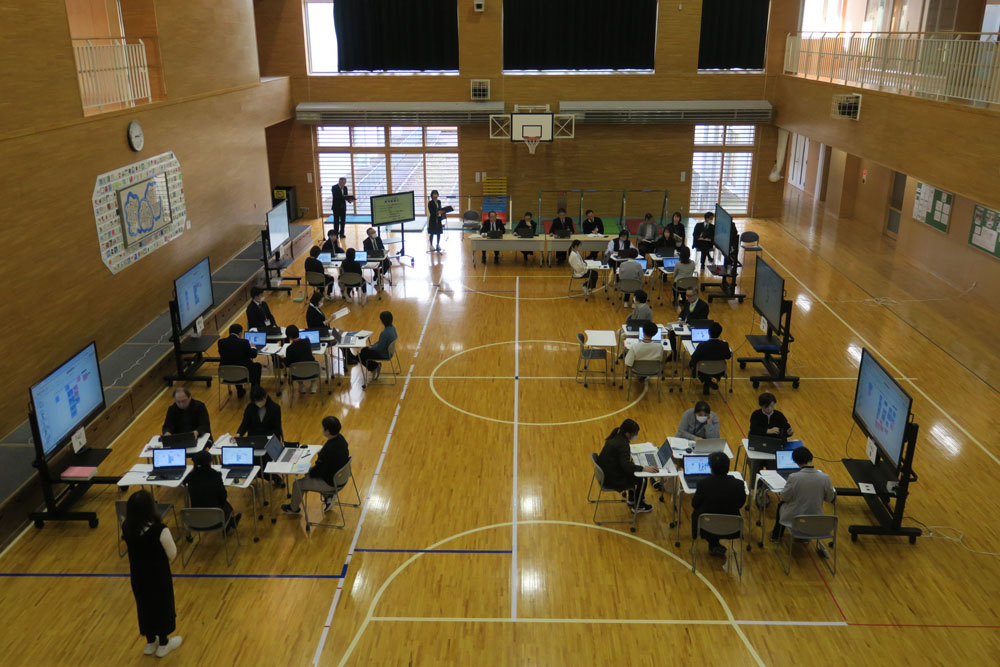 大潟村連携教育公開保育・授業研究協議会の様子11